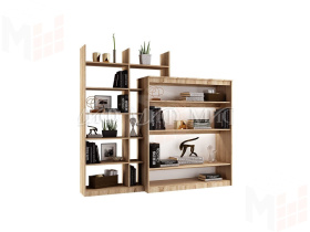 Гостиная Терра, вариант 3 (сонома/бетон темный)