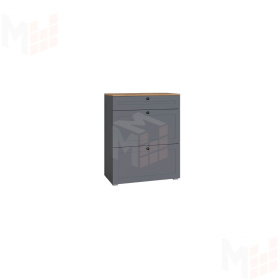 Тумба для обуви 16.121 Остин серый графит