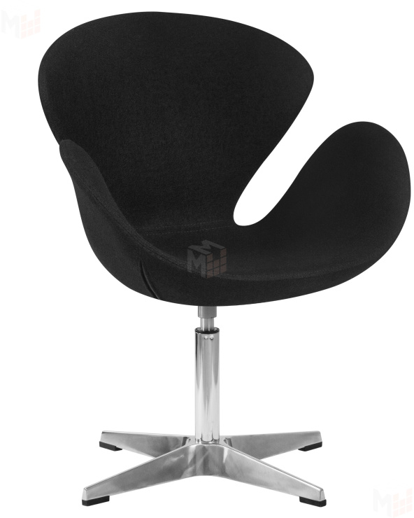 Кресло LMO-69А Swan Черный