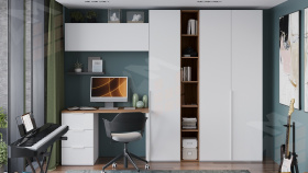 Набор детской мебели Порто № 3 - ГН-393.103 Белый