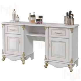 Стол туалетный Да Винчи СД-04 (белый патина)