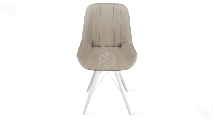 Стул Марвел К3 Исп. 2 Белый матовый Велюр Confetti Smoke