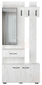 Модуль универсальный ИТАЛИЯ  МУ-1000 Дуб Крафт белый