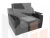 Кресло-кровать Сенатор 60 (Серый\Черный)