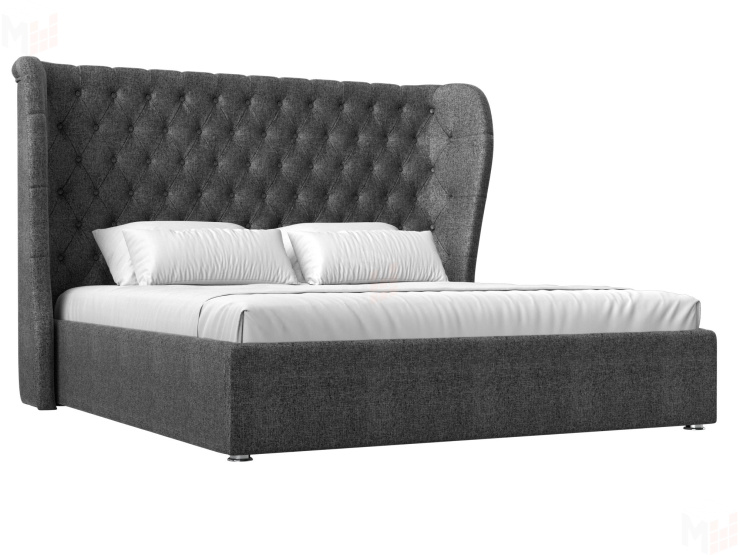 Интерьерная кровать Далия 200 (Серый)