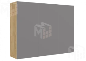 Уголок школьника Бостон (крафт золотой/серый шифер)