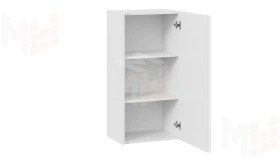 Шкаф навесной Глосс - ТД 319.03.27 Белый глянец, Стекло Белый глянец