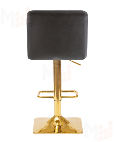 Стул барный DOBRIN GOLDIE (черный велюр (MJ9-101))