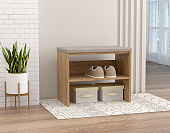 Обувница мягкая 600 -  Дуб Крафт Золотой/Бежевый 