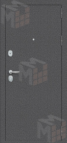 Входная металлическая дверь Тайга-9 Антик Серебряный/Царга