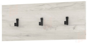 Панель с крючками ГРЕТТА  500  Дуб Крафт белый