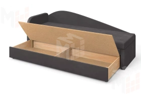 Диван Верди Левый Серый