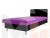 Кровать Мальта (Фиолетовый\Черный)