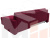 Угловой диван Траумберг Лайт правый угол (Бордовый)