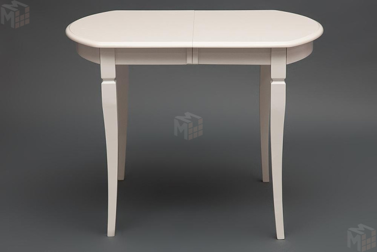 Стол обеденный раздвижной Модена (Modena) Ivory white слоновая кость