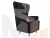 Кресло Торин (Черный\Фиолетовый)