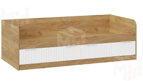 Кровать комбинированная Хилтон 404.006.000 Белый матовый