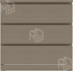 Комод Варма 3 дуб беленый