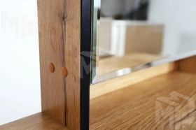 Трюмо Лофт 10 Дуб Крафт Золотой