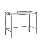 Стол раскладной Leset Энзо 1000 (Серый/Атлас светлый)