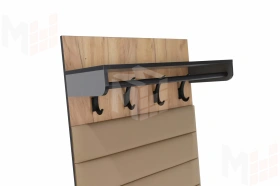 Вешалка настенная  Ольга-Лофт 62 Дуб Крафт Золотой