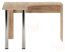 Стол письменный ГРЕТТА угловой  Дуб Крафт золотой