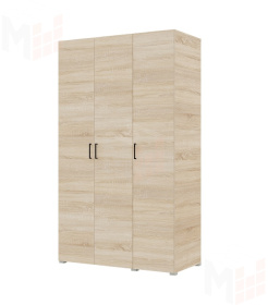 Шкаф Бостон 3-х створчатый 1500 с ящиками (сонома)