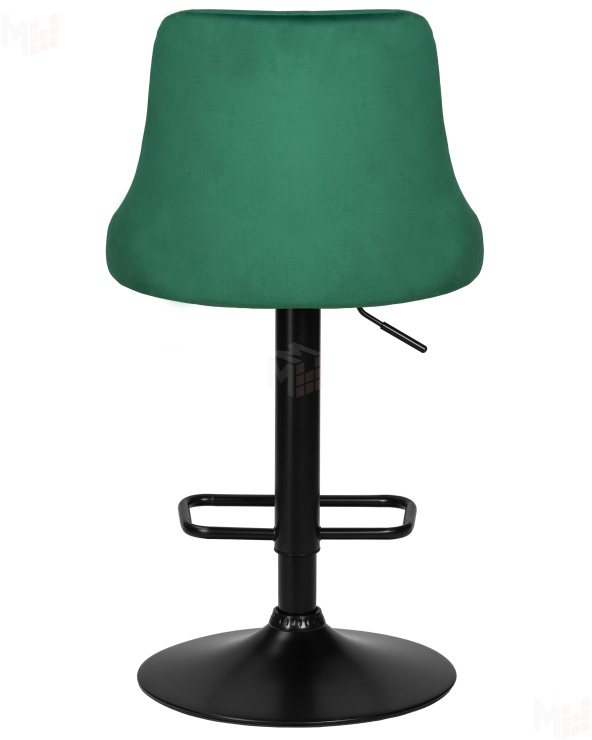 Стул барный DOBRIN JOSEPH BLACK (зеленый велюр (MJ9-88))
