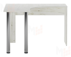 Стол письменный ГРЕТТА угловой  Дуб Крафт белый