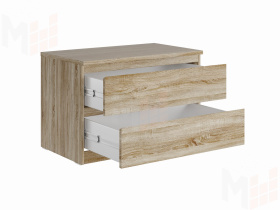 Комод Мальта 2 ящика (сонома)