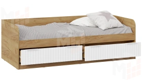 Кровать комбинированная Хилтон 404.006.000 Белый матовый