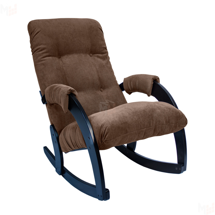 Кресло-качалка Модель 67 (Венге/Verona Brown)