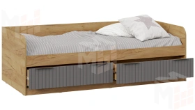 Кровать комбинированная Хилтон 404.006.000 Графит