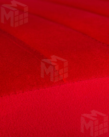 Стул барный DOBRIN CHARLY GOLD (красный велюр (MJ9-45))