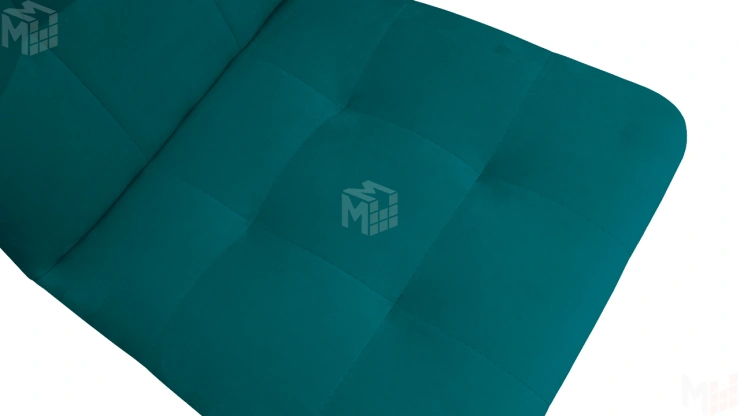 Стул Аспен К4 Белый матовый, Велюр Confetti Izumrud