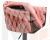 Стул барный DOBRIN LEON (розовая ткань (LAR 275-10))