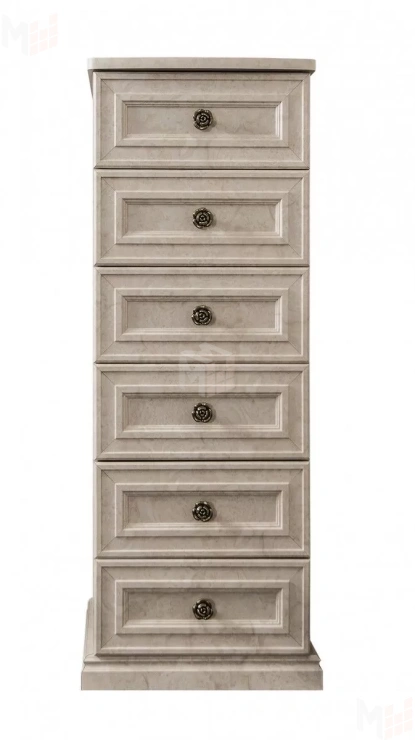 Комод Афина 6 ящиков крем корень
