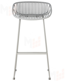Стул барный DOBRIN FRANK (светло-серый)