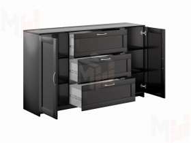 Тумба Сириус 2 двери 3 ящика 156*95 венге