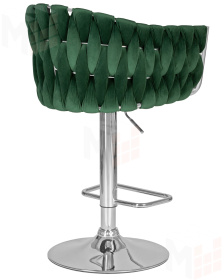 Стул барный DOBRIN MARCEL (зеленый велюр (MJ9-88))
