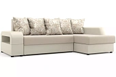 Диван угловой Марго Бежевый  Правый