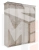 Шкаф Патрисия 4-дверный (2+2) без зеркал крем корень глянец