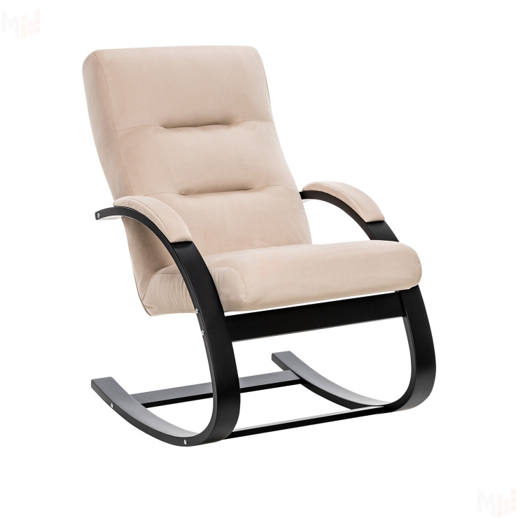 Кресло-качалка Leset Милано (Венге/V18 бежевый)