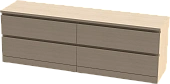 Комод Варма 4Д  дуб беленый