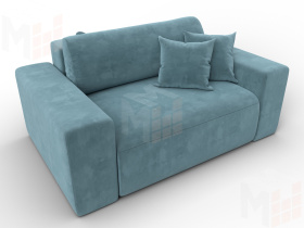 Кресло Лига-036 НПБ ( SEVEN 113 бирюзовый )