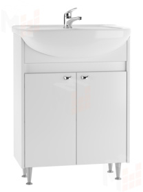 Тумба под умывальник "Арго 60 ЛАЙТ" без ящика Домино
