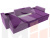 П-образный диван Принстон (Фиолетовый)
