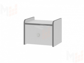 Тумба ДЕЛЬТА Сильвер 24.04