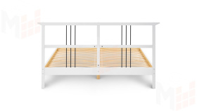 Кровать из массива Войвыв 160*200 белая