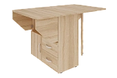 Стол-тумба раскладной дуб сонома